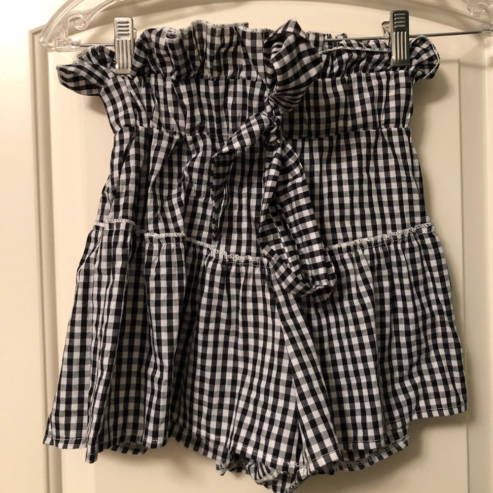 Plaid Two piece Set with Ruffles - Picture 8 of 8